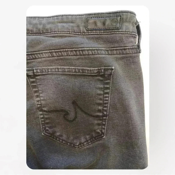 Adriano Goldschmied Super Skinny  Ankle Black Wash Jeans Size 29R - Picture 9 of 9